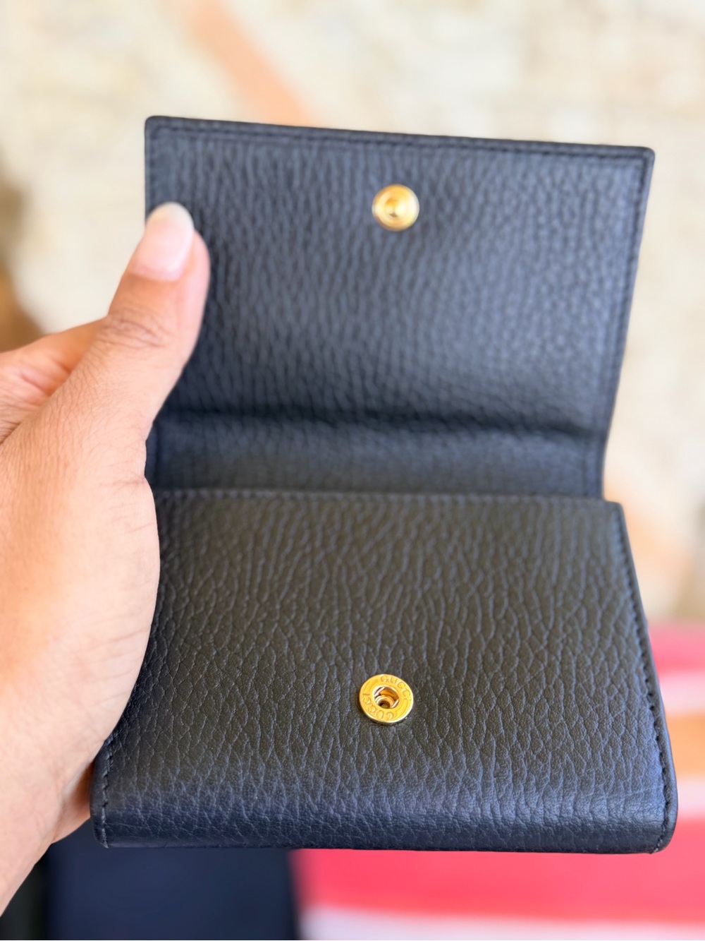 Sold!!!Gucci compact wallet💝💝💝 - Picture 7 of 9